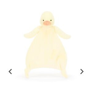 🐥 Jellycat Cream Plush Cuddle Duck Toy